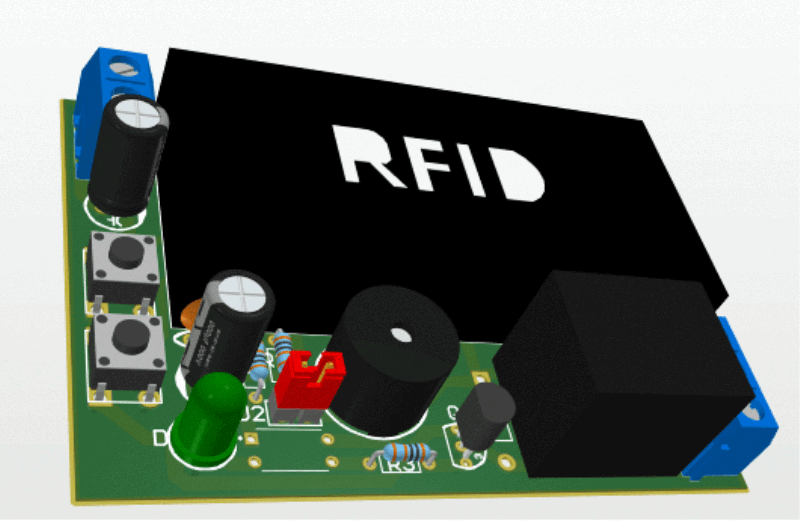 ساخت در بازکن RFID